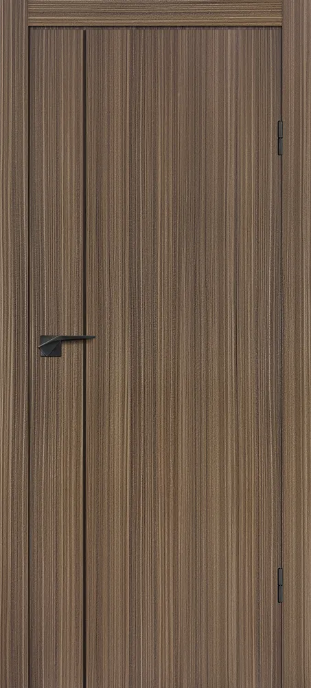 Фото Межкомнатная дверь P-21 AL черный молдинг Эвкалипт испанский